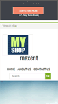 Mobile Screenshot of maxent.webstoreplace.com